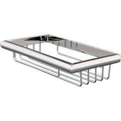 SABONETEIRA DE GRELHA QUADRADA JVD INOX BRILHO SABONETEIRA DE GRELHA QUADRADA JVD INOX BRILHO